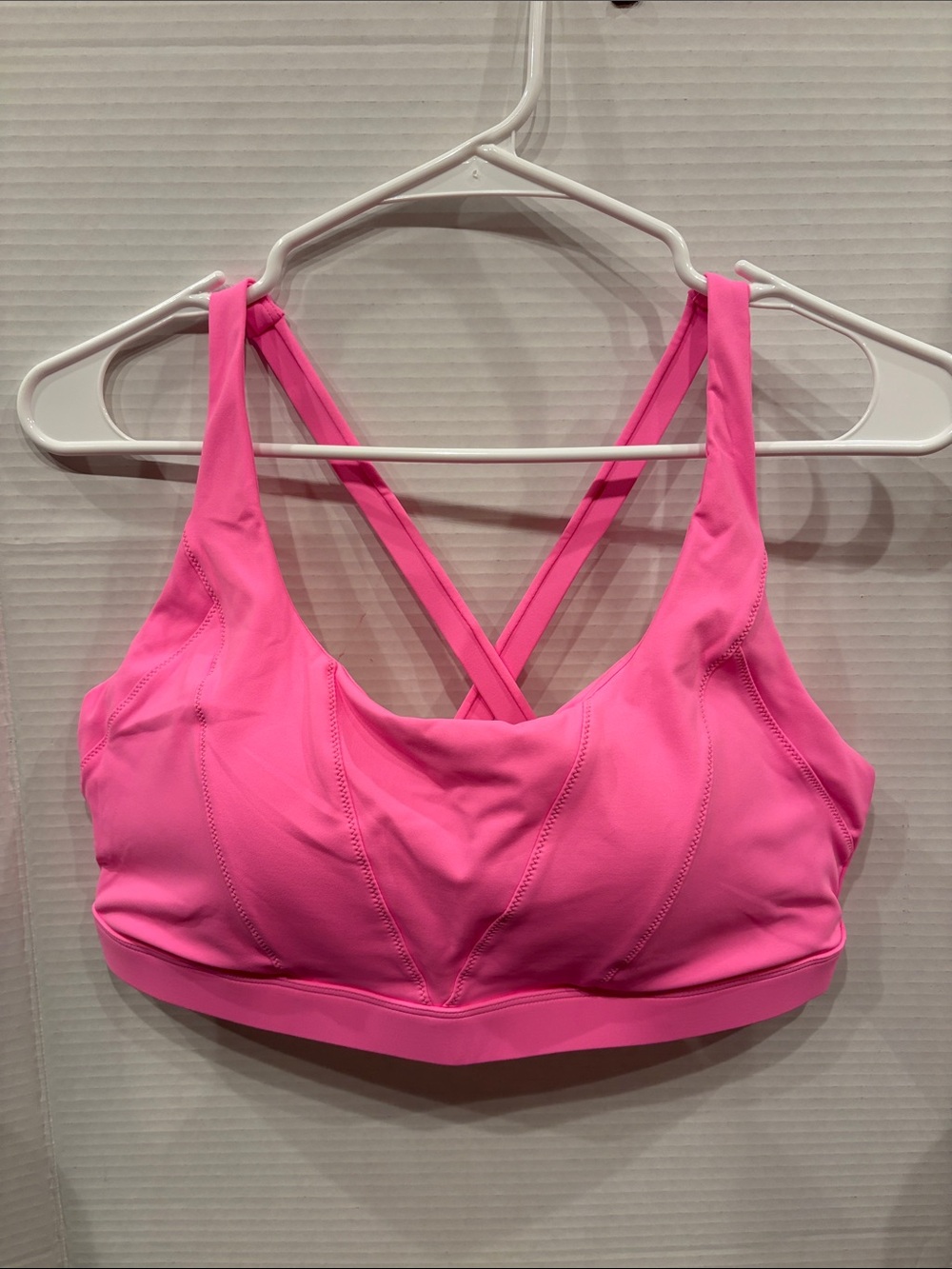 Running Girl XXL Pink Sports Bra